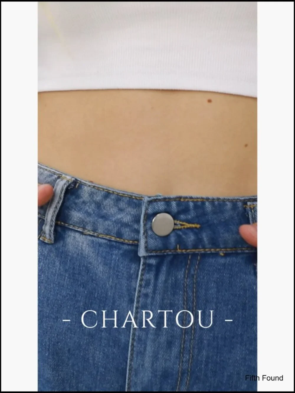 Wide Leg Barrel Jeans Distressed Vintage Boyfriend Fit Mid Rise Cotton Blend - Picture 7 of 7